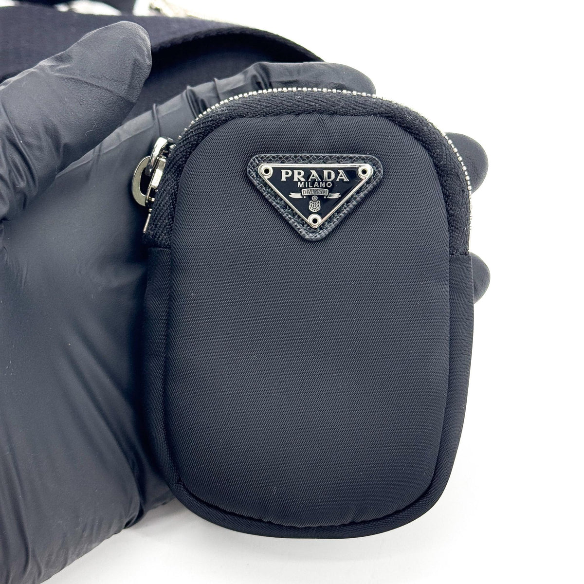 Prada Re-Ylon Re-Edition 2005 Mini Crossbody Bag Black