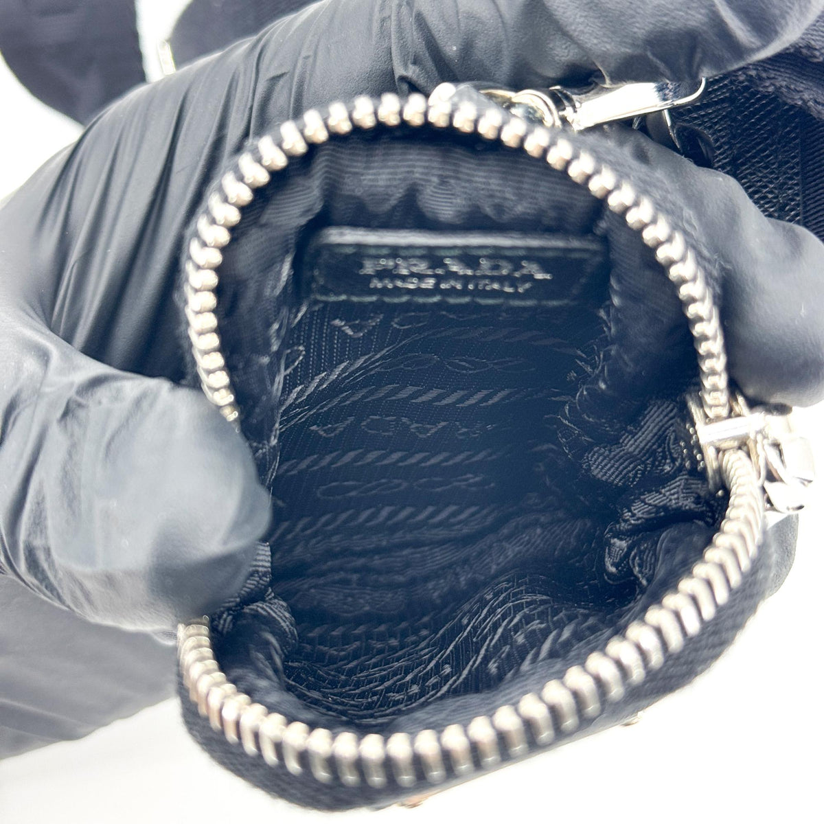 Prada Re-Ylon Re-Edition 2005 Mini Crossbody Bag Black