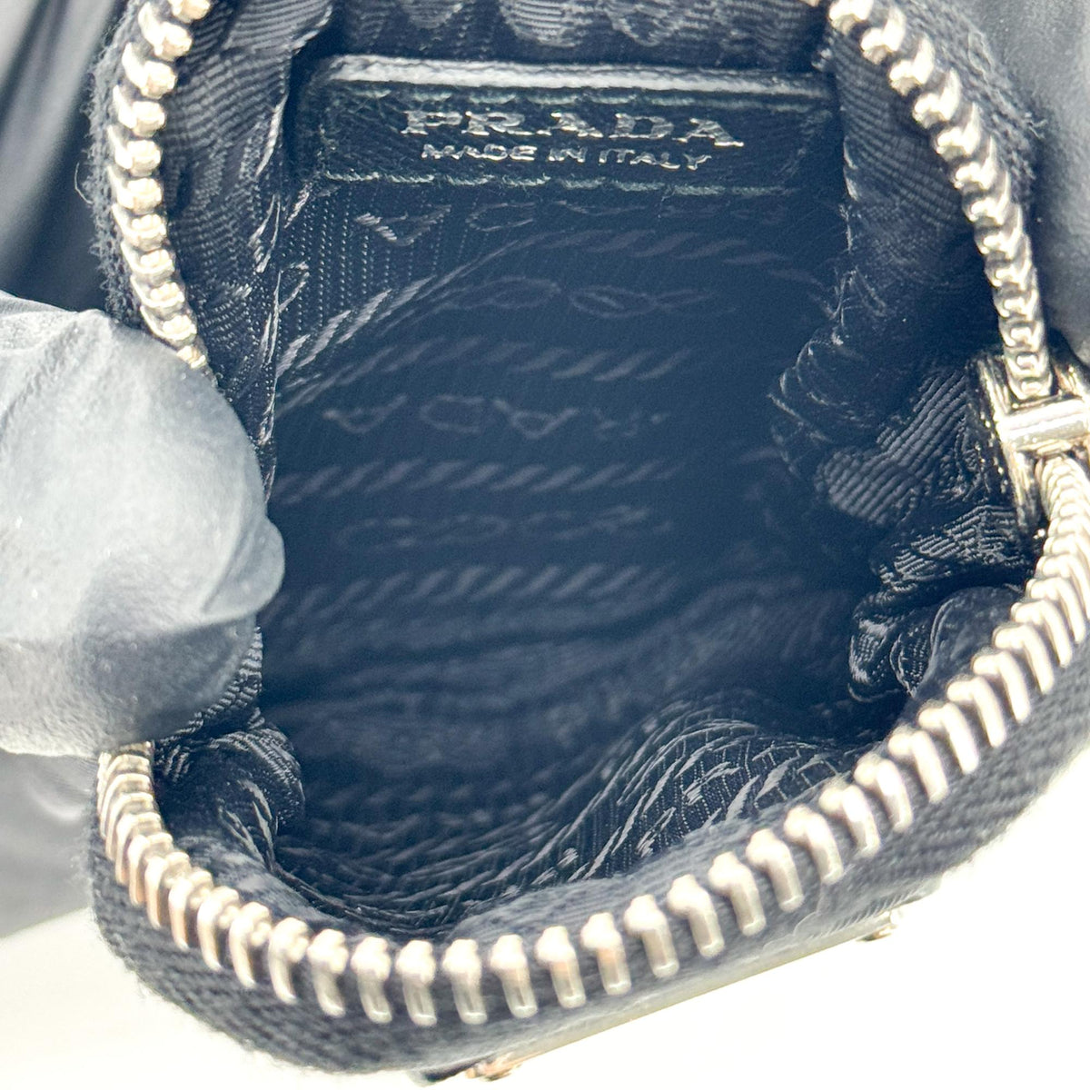 Prada Re-Ylon Re-Edition 2005 Mini Crossbody Bag Black