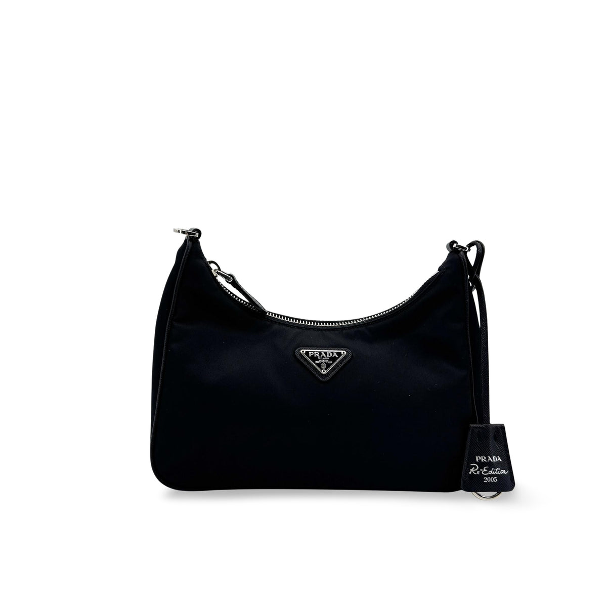Prada Re-Ylon Re-Edition 2005 Mini Crossbody Bag Black