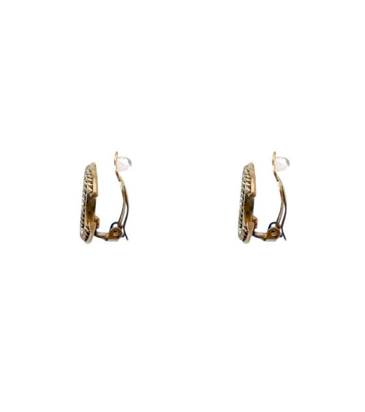 Chanel Twist CC Earrings