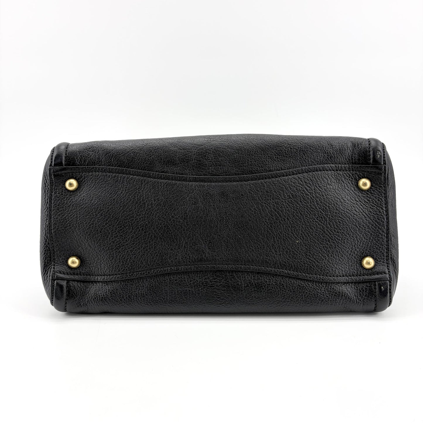 Miu Miu Vitello Fenix 2-Way Tote Bag Black