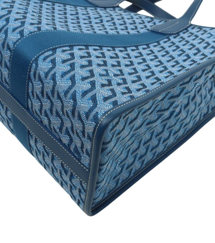 Goyard Blue Billet Tote Bag MM