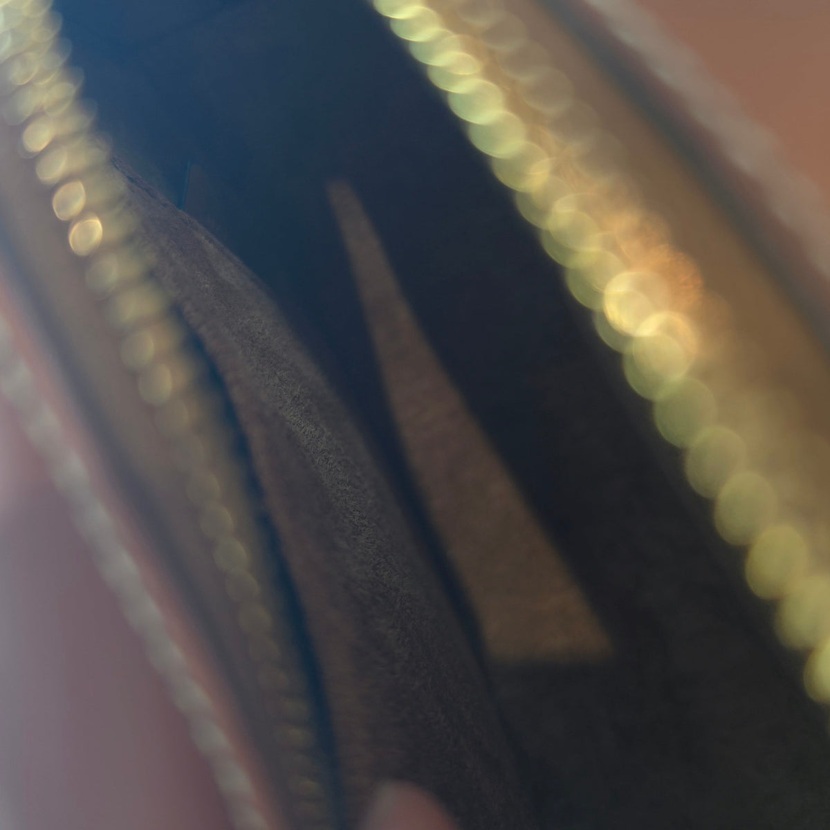 Smooth calfskin oval crossbody bag