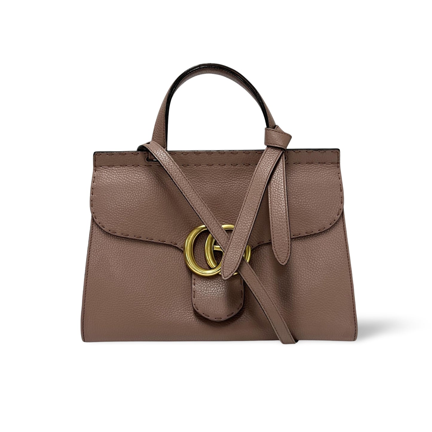 Gucci Marmont Top Handle Small 2-WAY Pink