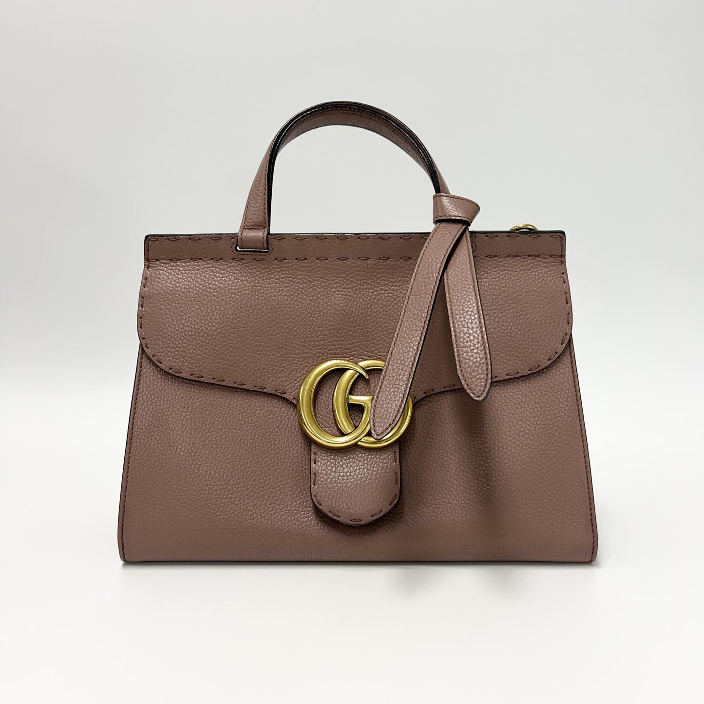 Gucci Marmont Top Handle Small 2-WAY Pink