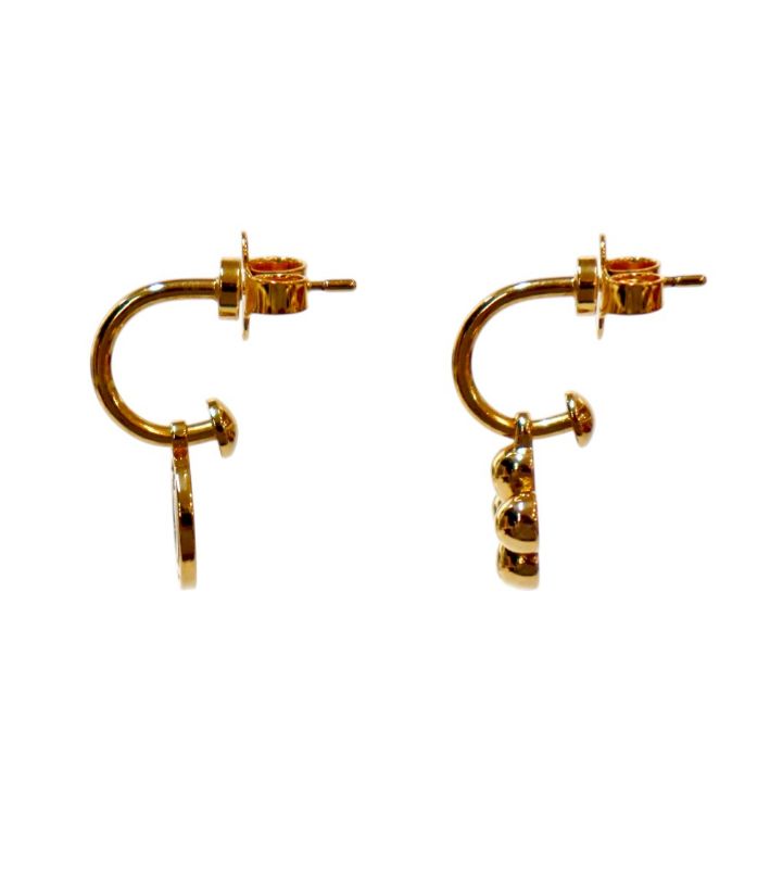 Louis Vuitton Blooming Gold Earrings