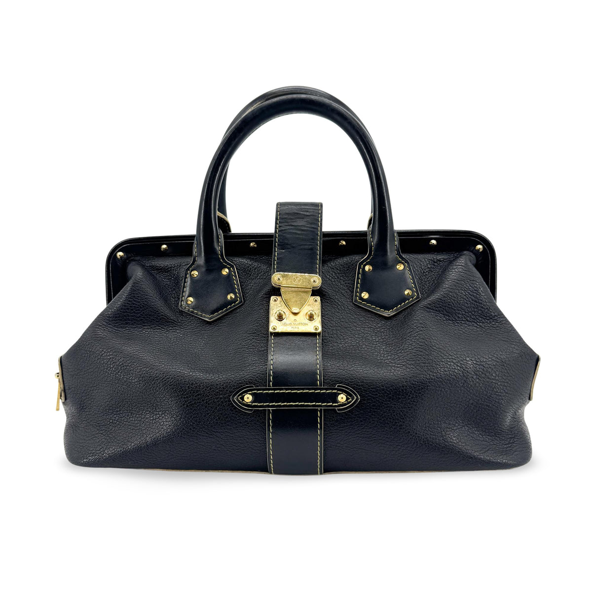Louis Vuitton Suhali Langegène PM Black Gold Hardware