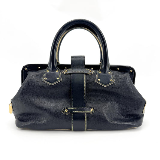Louis Vuitton Suhali Langeigne PM Black Gold Hardware