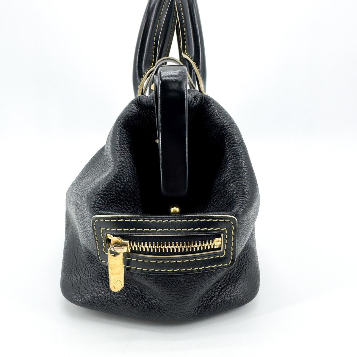 Louis Vuitton Suhali Langegène PM Black Gold Hardware