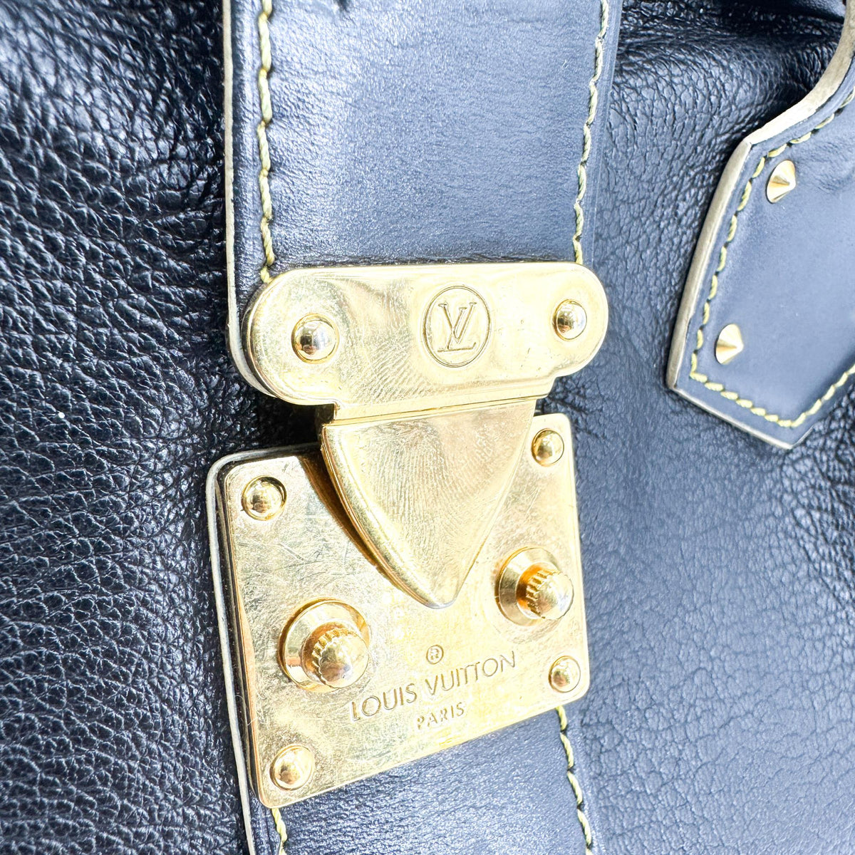 Louis Vuitton Suhali Langegène PM Black Gold Hardware