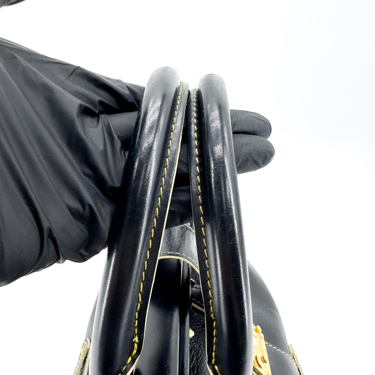 Louis Vuitton Suhali Langegène PM Black Gold Hardware