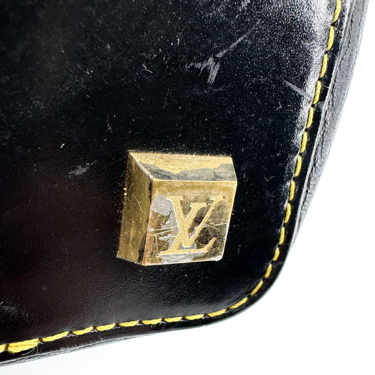 Louis Vuitton Suhali Langegène PM Black Gold Hardware