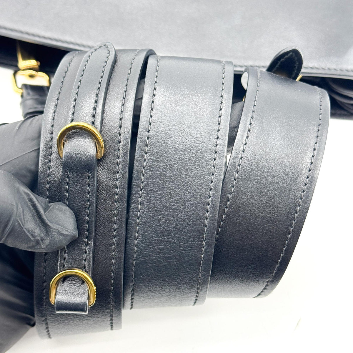 Prada Saffiano City Mini Square Crossbody Bag