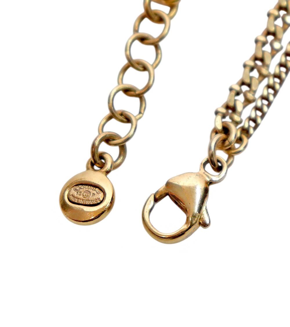 Chanel CC Chain Cubic Zirconia Bracelet