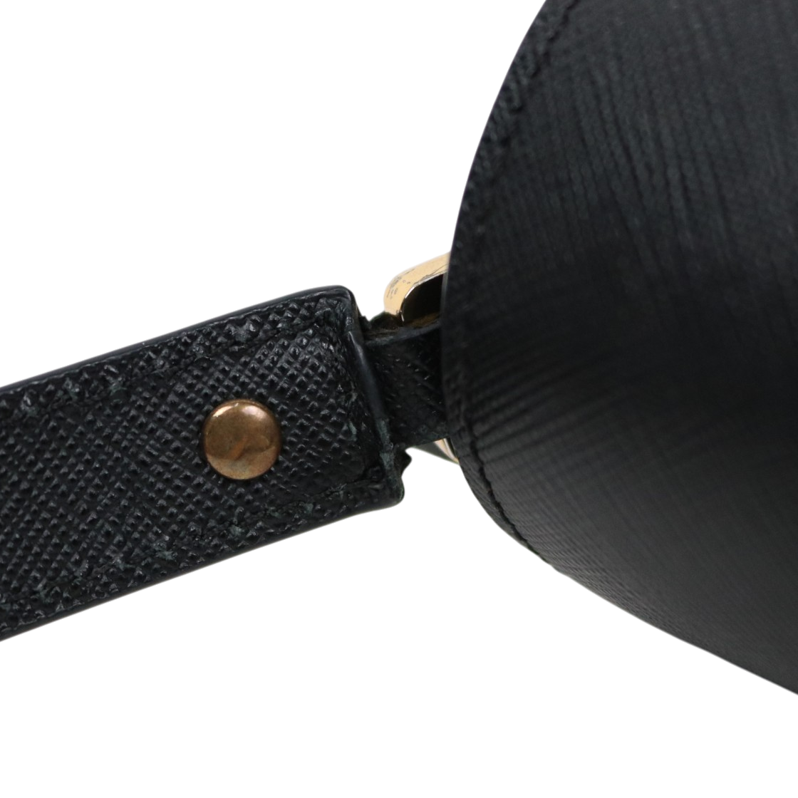 Marni Black Saffiano Trunk Bag