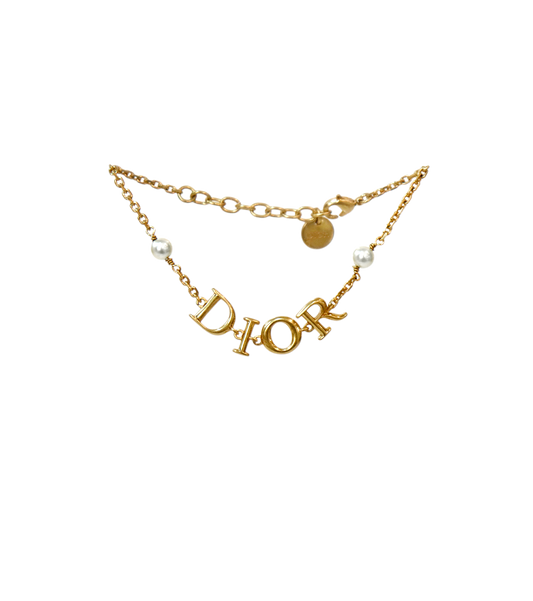 Dior pearls DIOR Revolution gold bracelet
