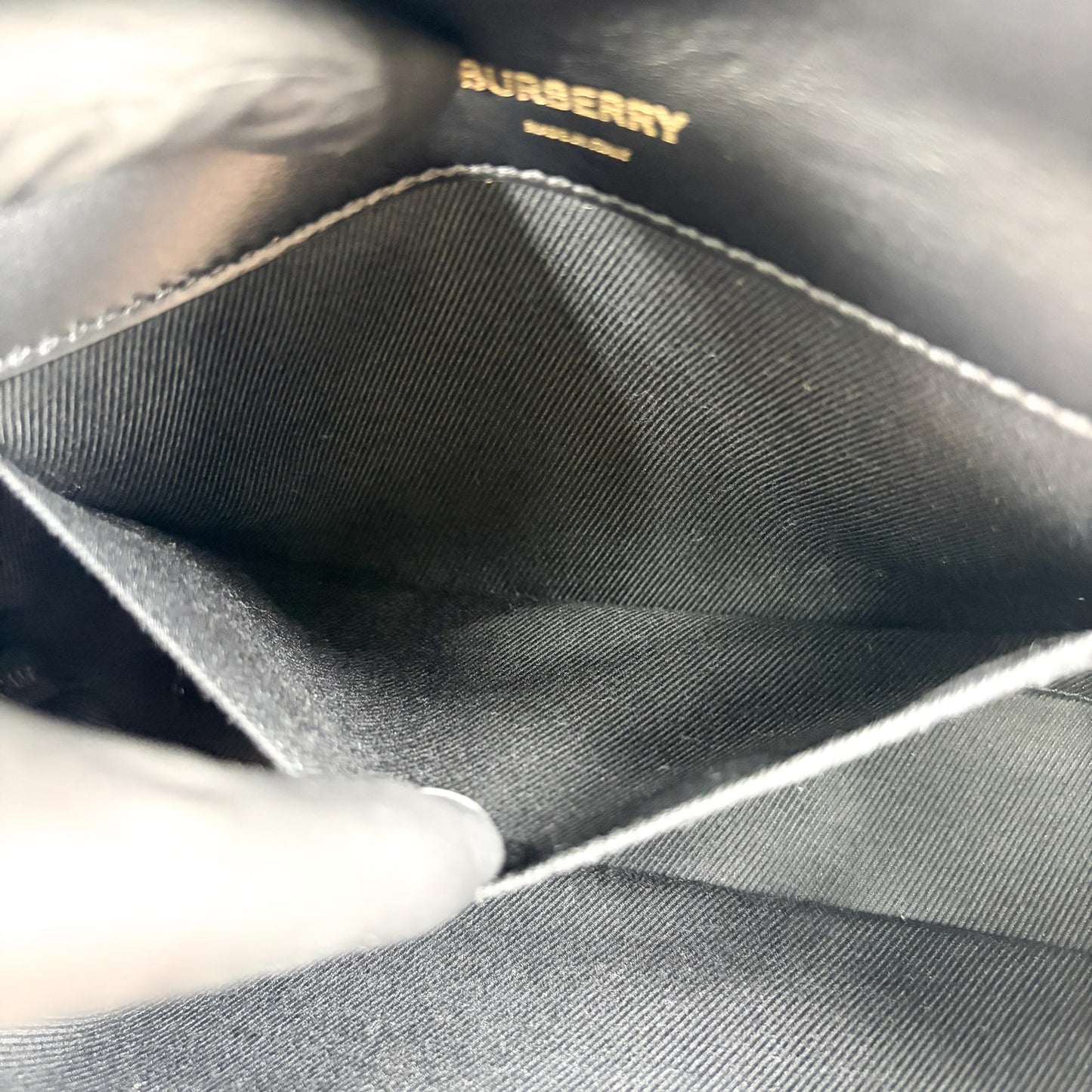 Burberry Small Lola Shoulder Bag Black Gold Hardware