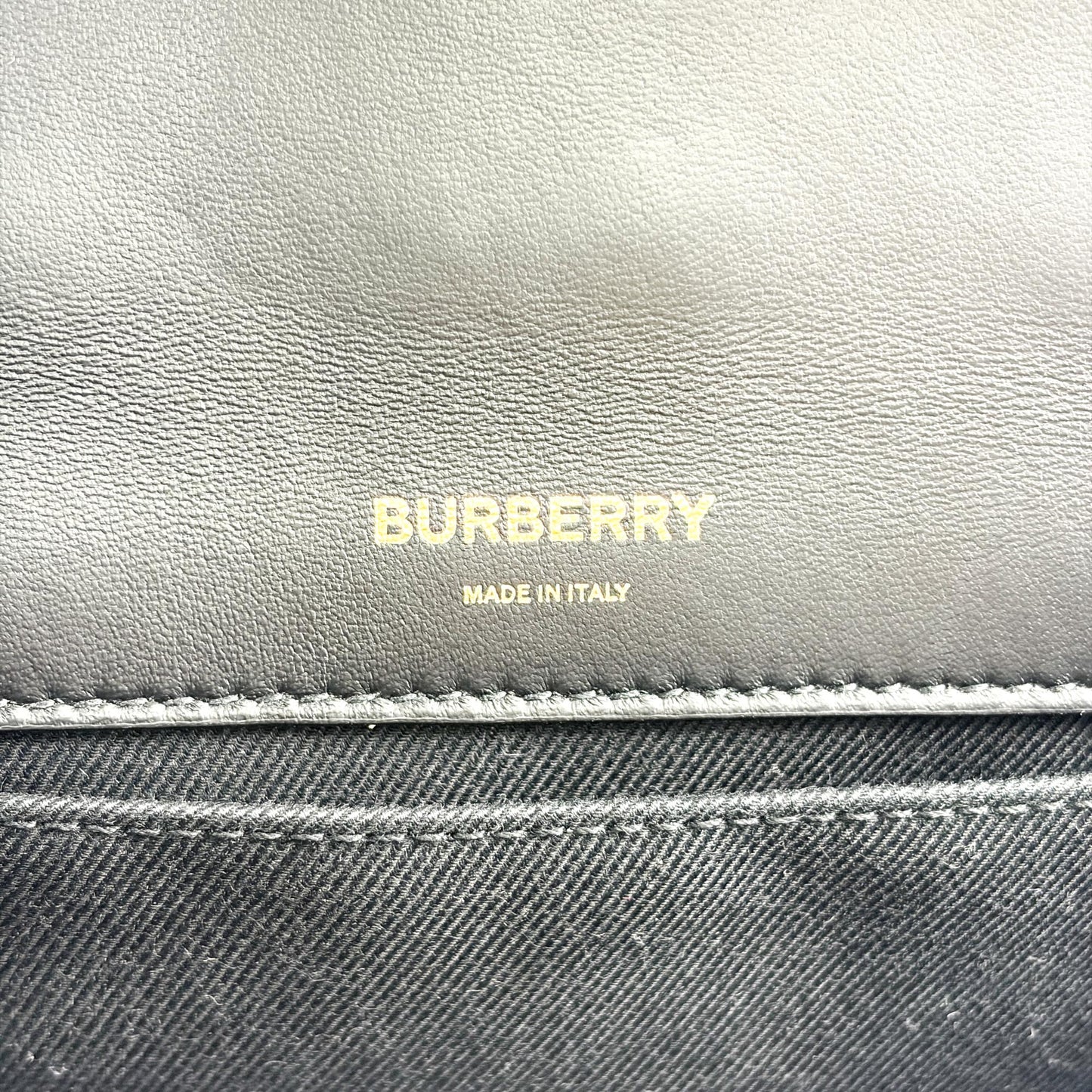 Burberry Small Lola Shoulder Bag Black Gold Hardware