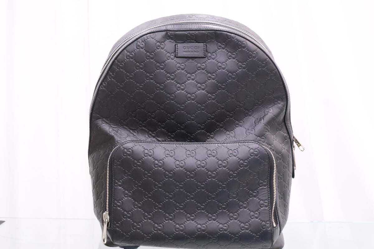 Sima Signature Leather Backpack 406370