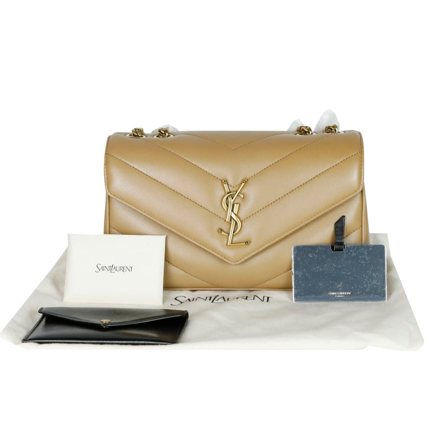 Small Lambskin Matelassé Lulu Chain Shoulder Bag Crossbody Bag 801437