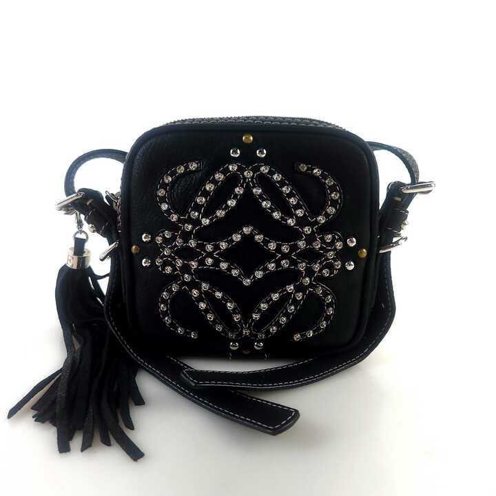 Mini Anagram Crossbody Bag