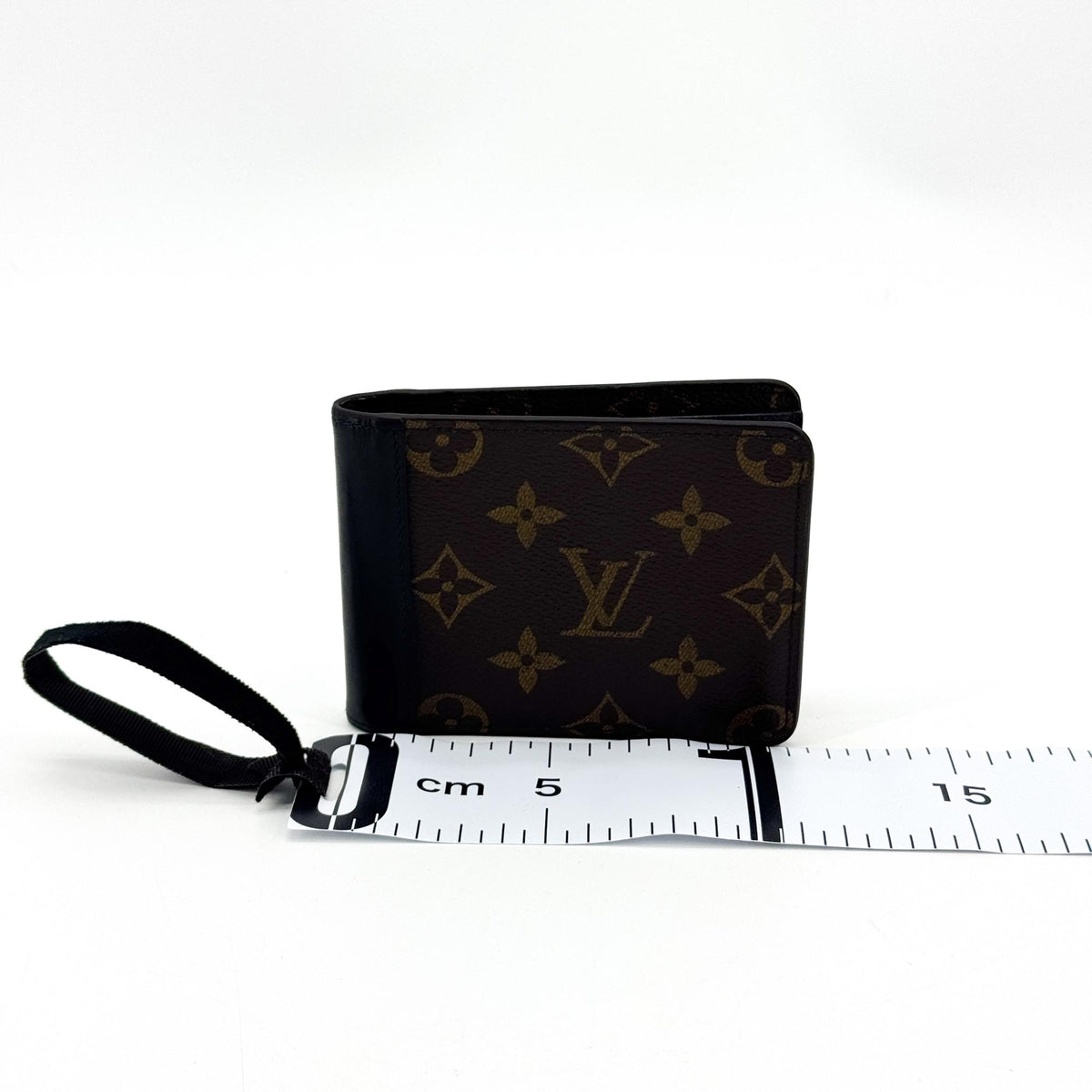 Louis Vuitton Monogram Macassar Multiple Wallet Brown Black