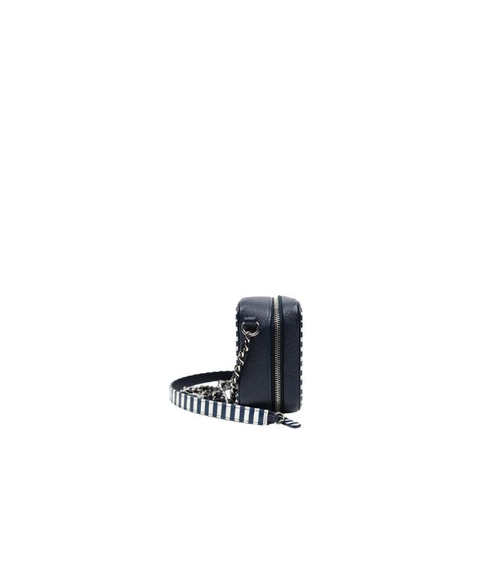 Chanel Navy Cosmetic Mini Shoulder Bag