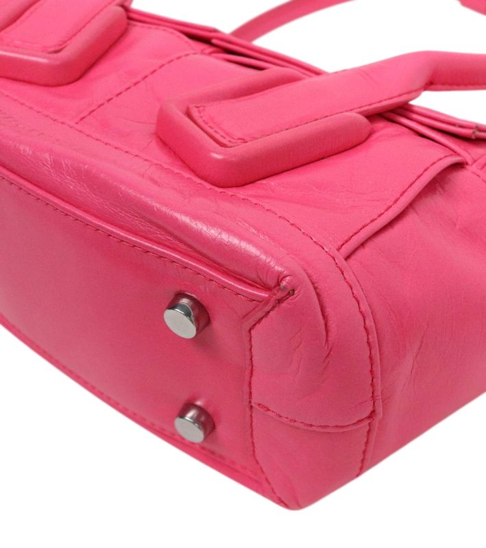 Bottega Veneta Mini Pink Arcot Tote