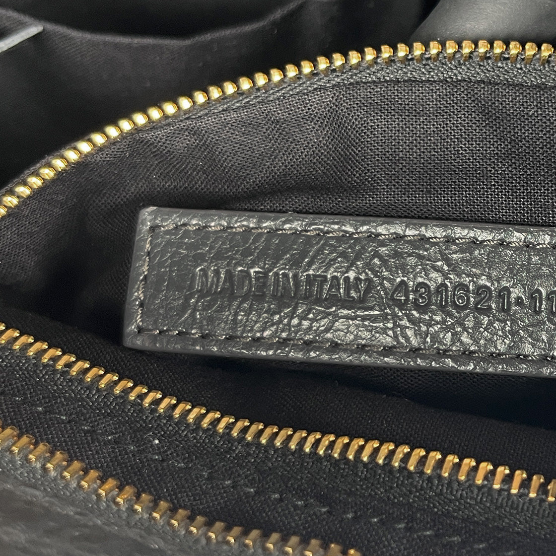 Balenciaga Gray Motor Bag