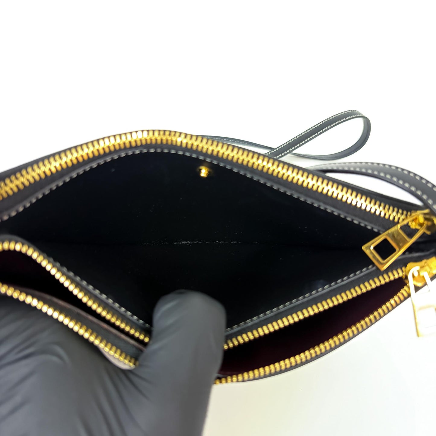 Loewe Hill Duo Bag Soft Calfskin Black