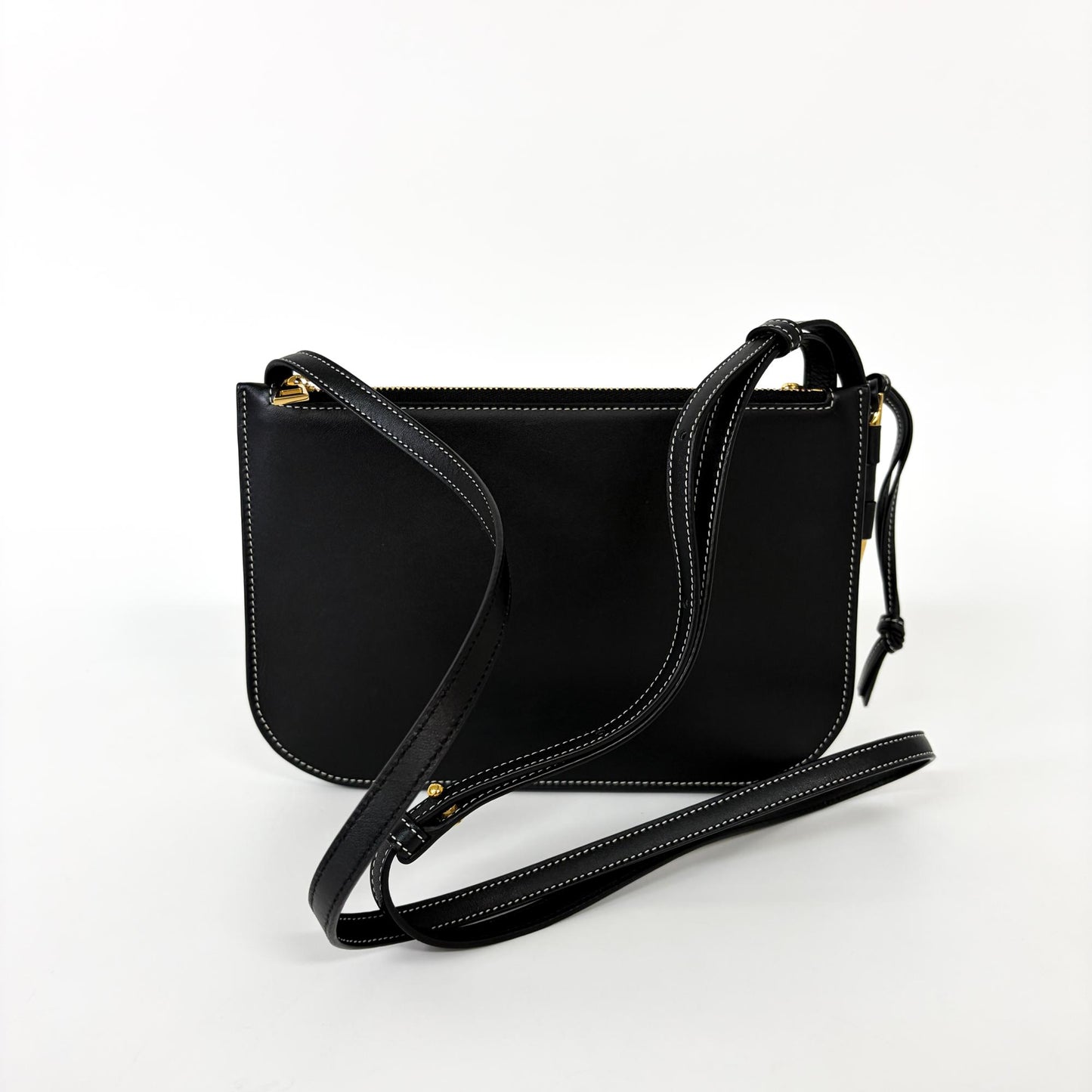 Loewe Hill Duo Bag Soft Calfskin Black