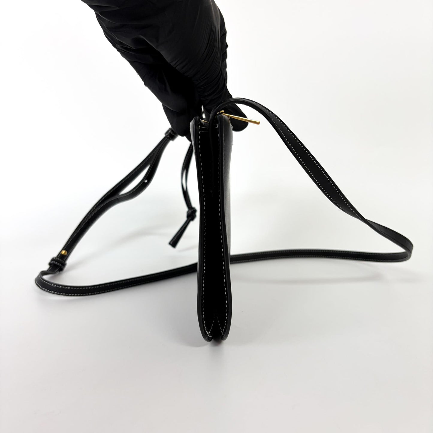 Loewe Hill Duo Bag Soft Calfskin Black