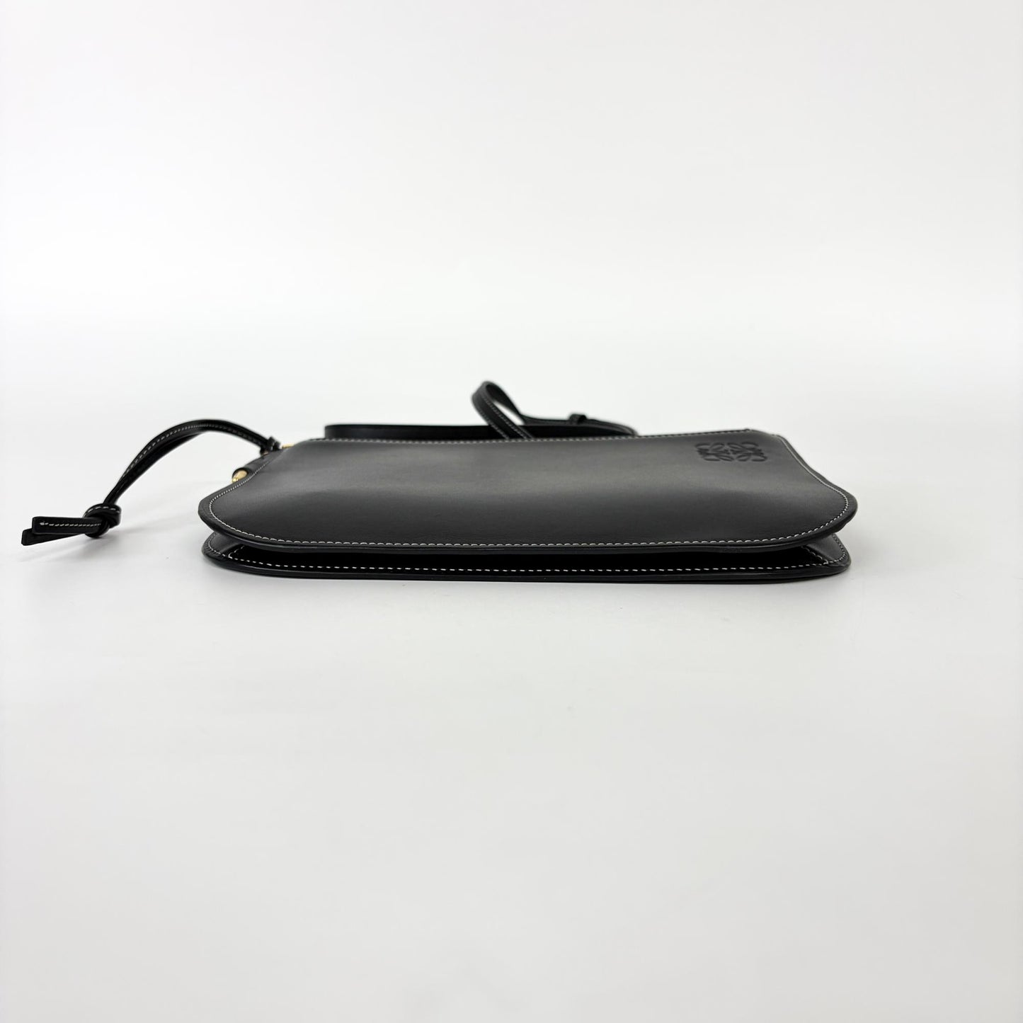 Loewe Hill Duo Bag Soft Calfskin Black