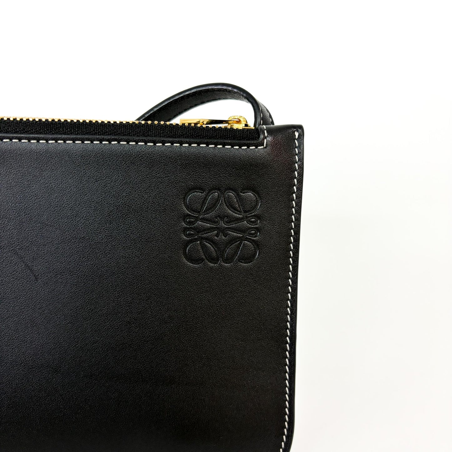 Loewe Hill Duo Bag Soft Calfskin Black