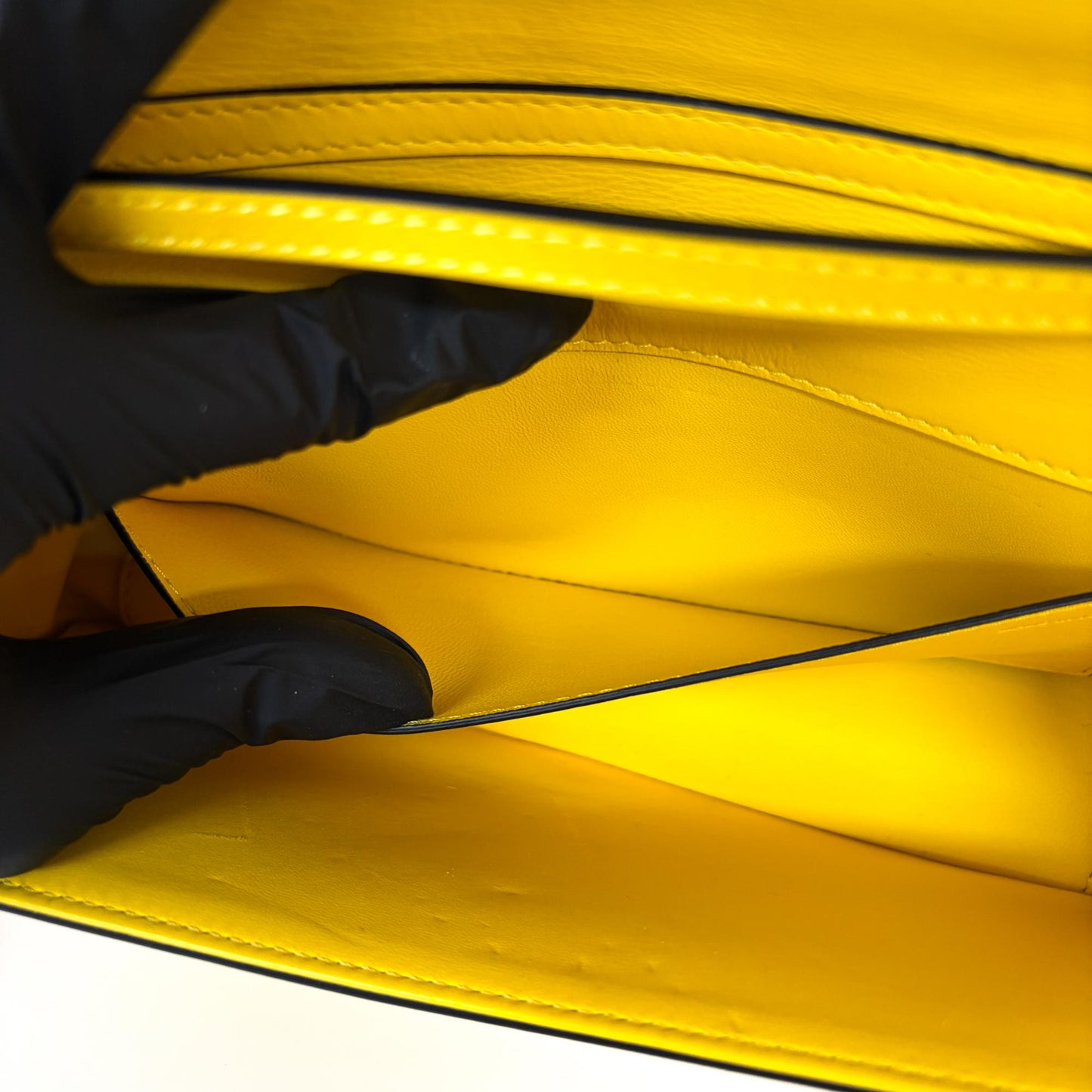 Valentino Garavani V-Logo Rocco Shoulder Bag Yellow