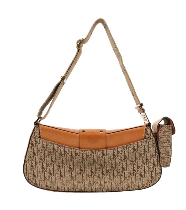 Dior Beige Oblique Streets Chic Shoulder Bag