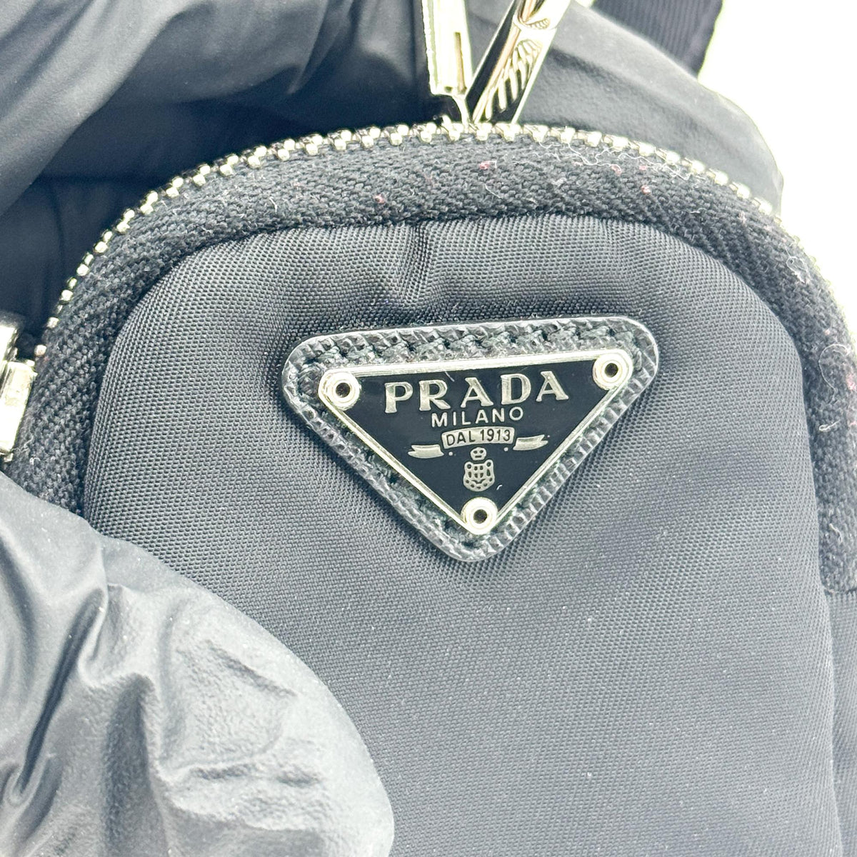 Prada Re-Edition 2005 Re-Ylon Crossbody Bag Black