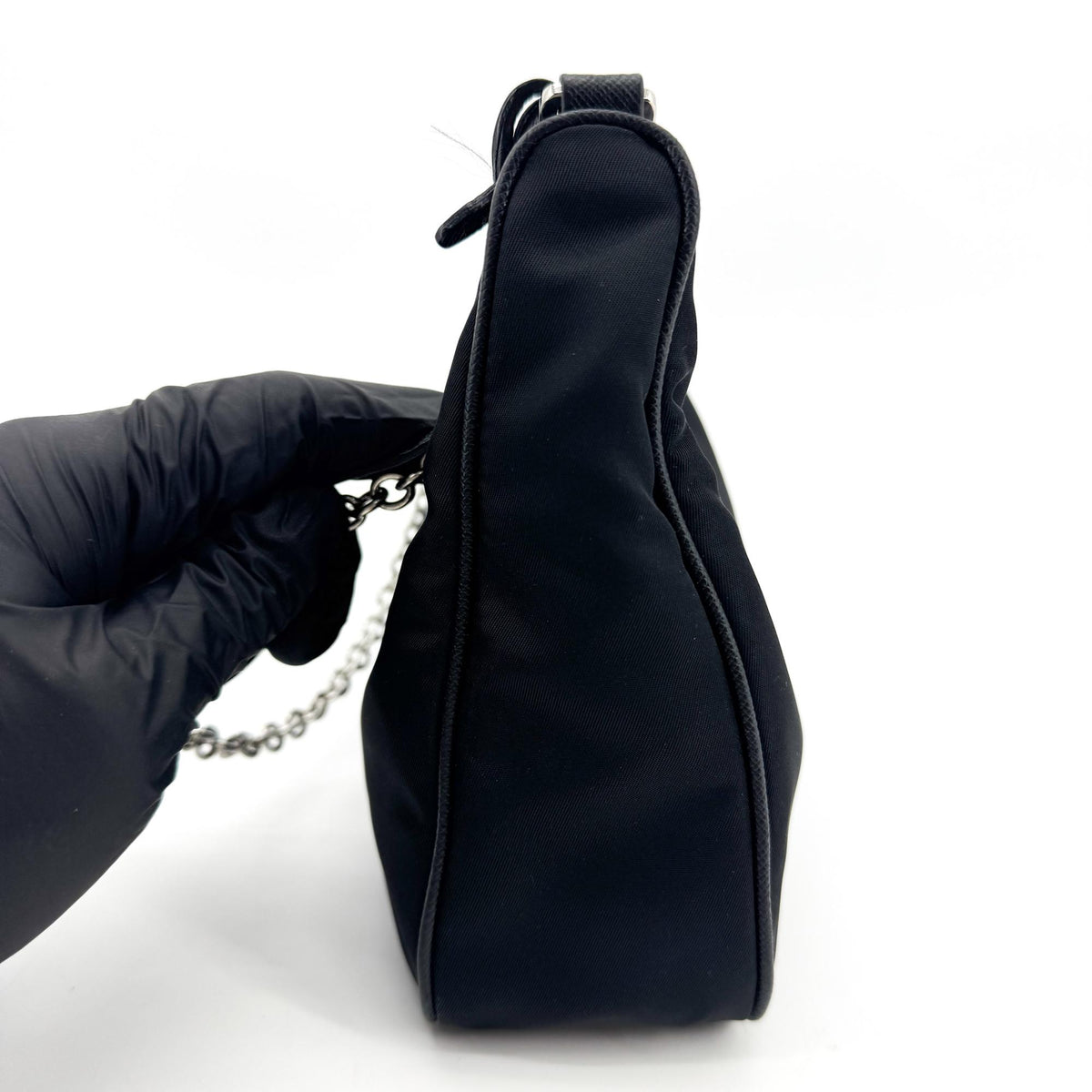 Prada Re-Edition 2005 Re-Ylon Crossbody Bag Black