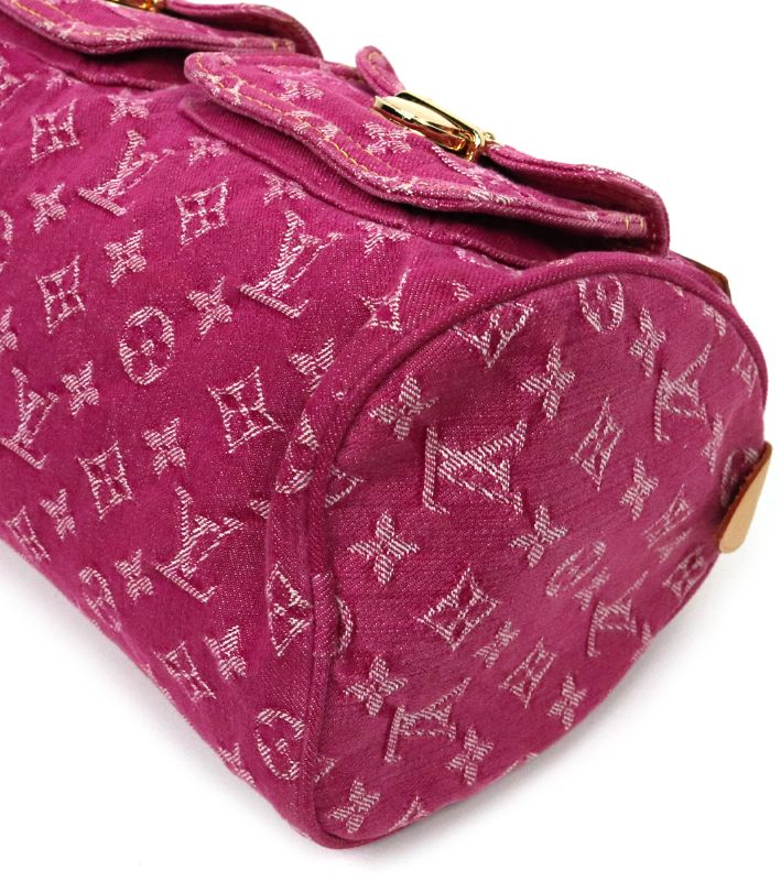 Louis Vuitton Pink Denim Neo Speedy