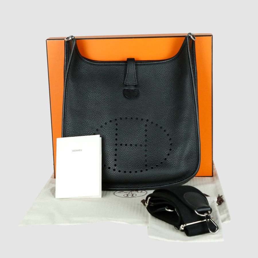 29 Evelyn Crossbody Bag (Black) C Engraving
