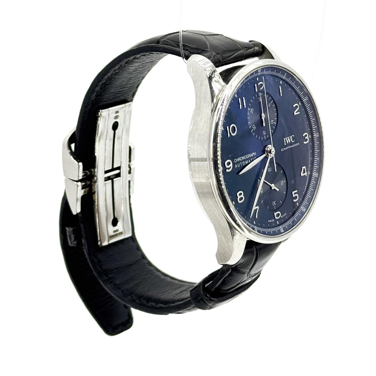 IWC Portugieser Chronograph Blue Silver 41mm