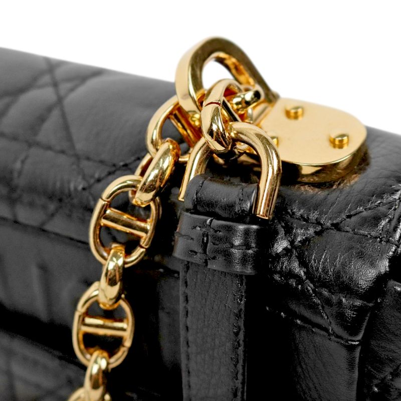 Dior Black Small Caro Bag