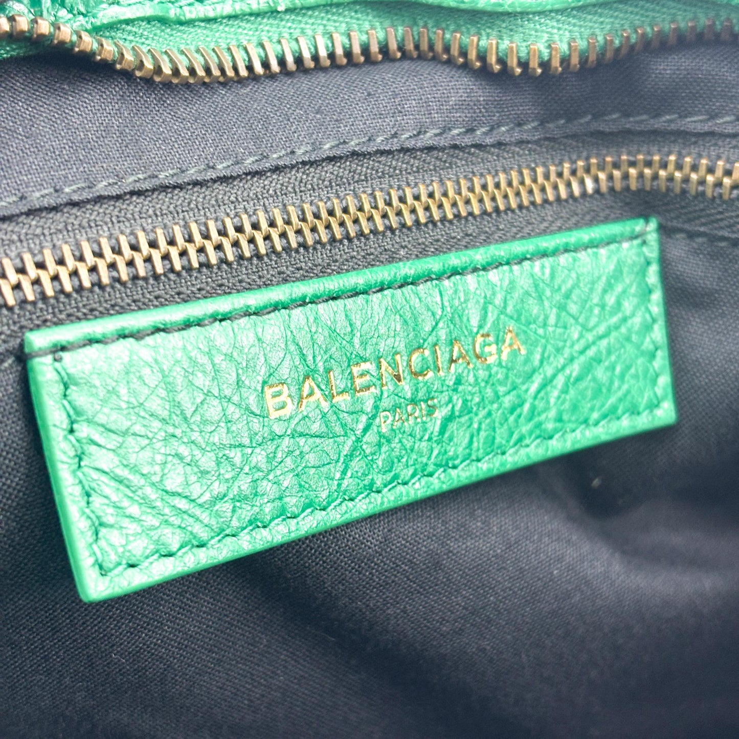 Balenciaga Classic City Small Dark Green