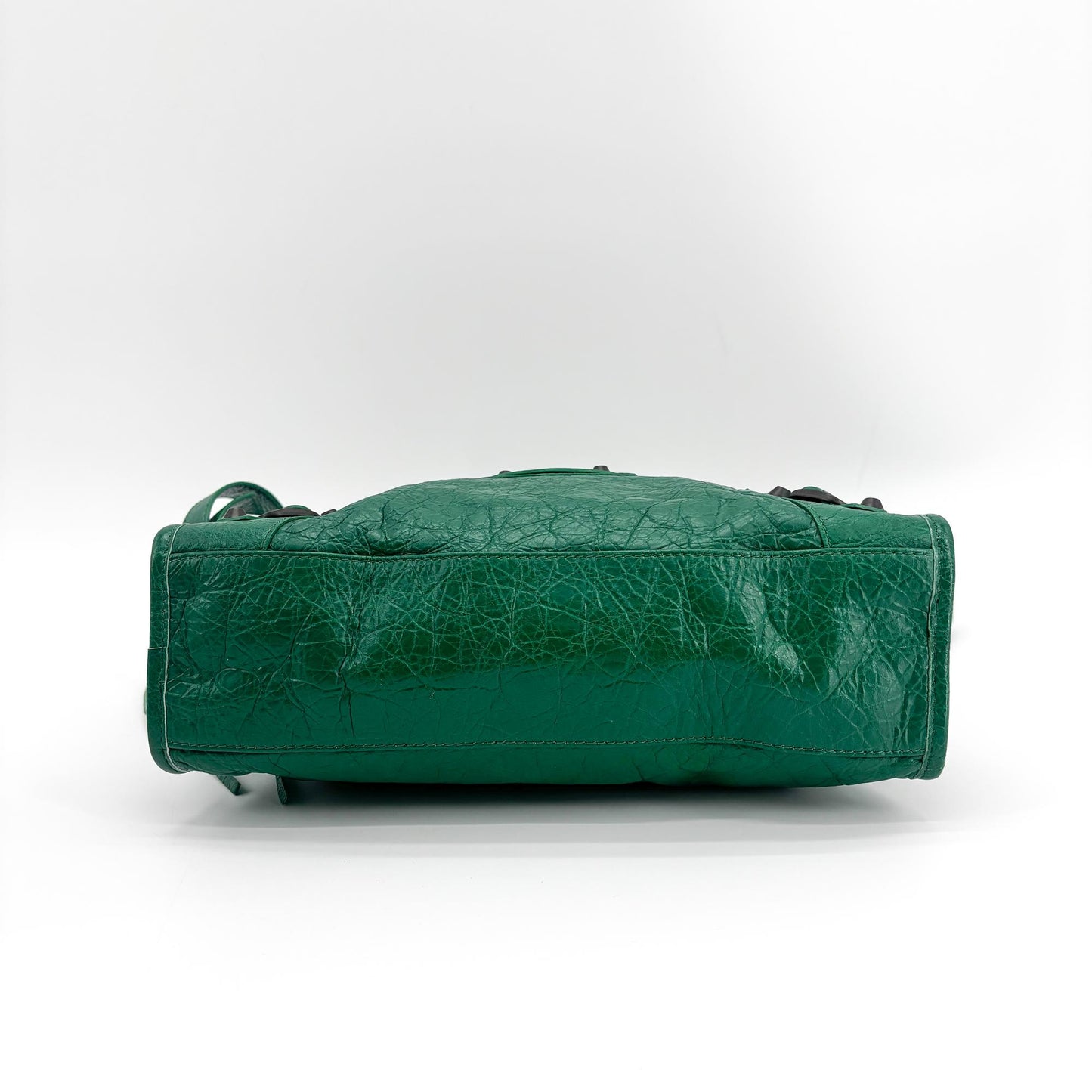 Balenciaga Classic City Small Dark Green