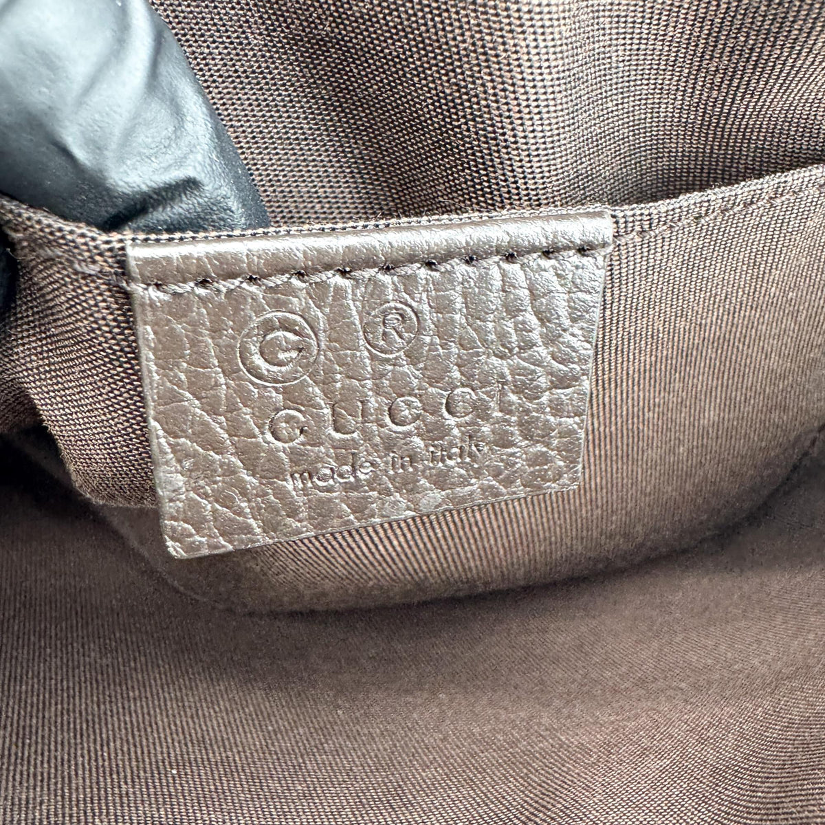 Gucci GG Canvas Crossbody Bag Beige Brown