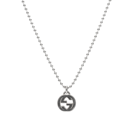 Gucci Bold Interlocking G Silver Necklace