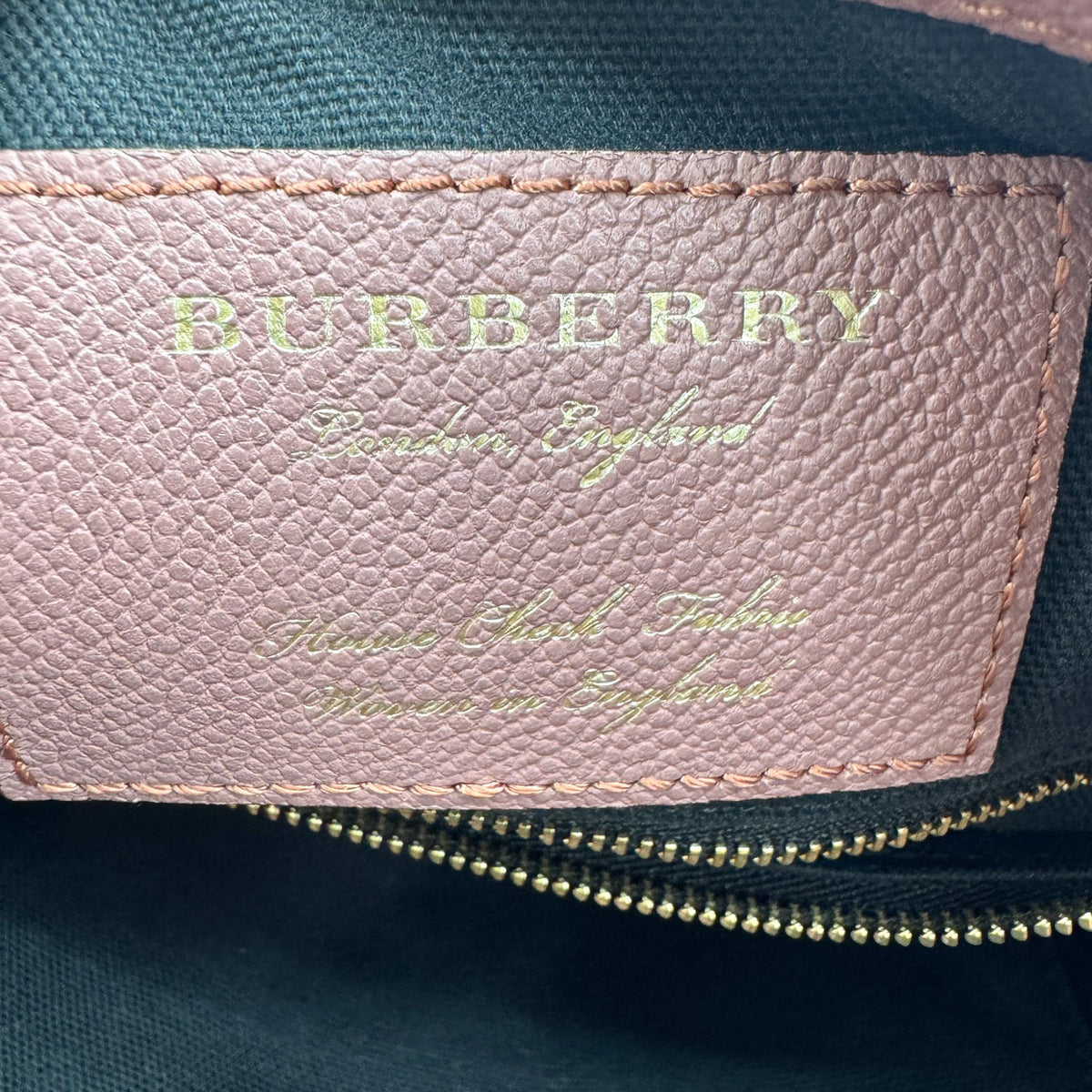 Burberry House Check Small Hemsley Crossbody Bag Dusty Pink