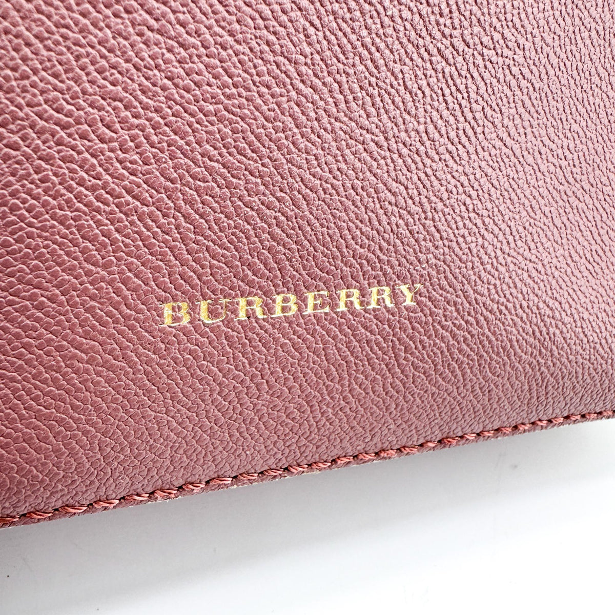 Burberry House Check Small Hemsley Crossbody Bag Dusty Pink