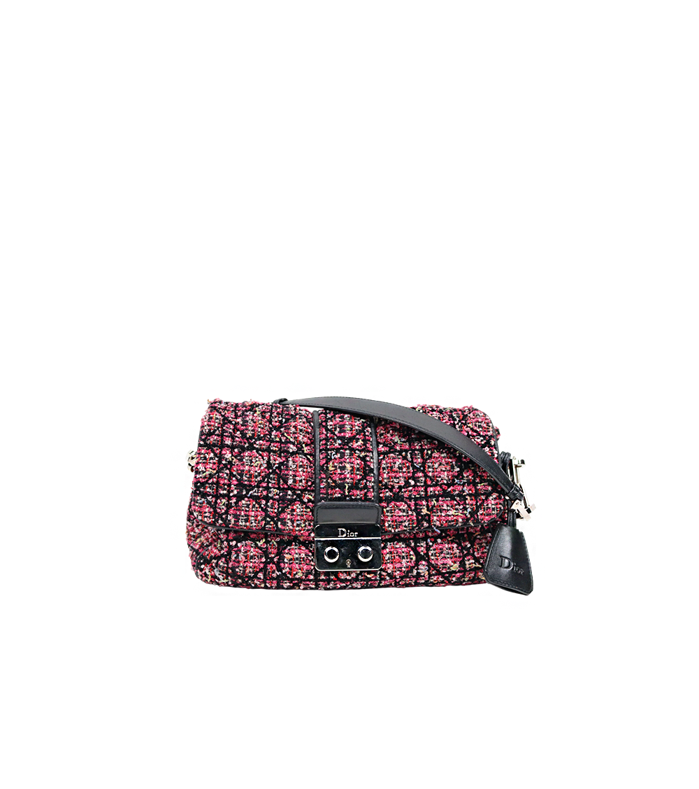 Dior Tweed New Rock Shoulder Bag
